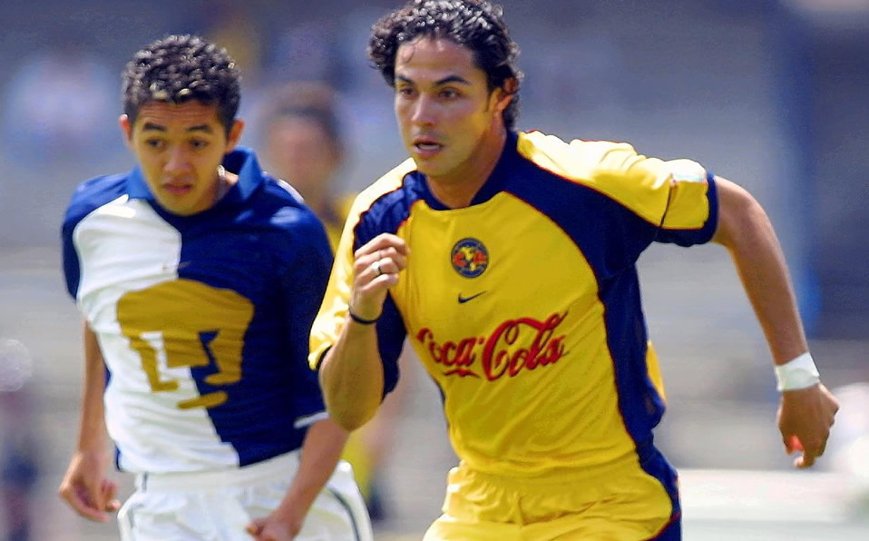 Braulio Luna jugó 7 años en C.U. y de ahí se fue directo al América.