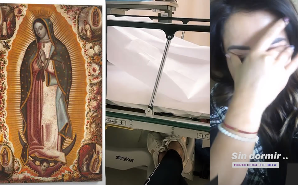 Las historias de la conductora de Televisa en Instagram revelan que acompañan a Lucely Chalá desde la madrugada. (Marianaecheve)