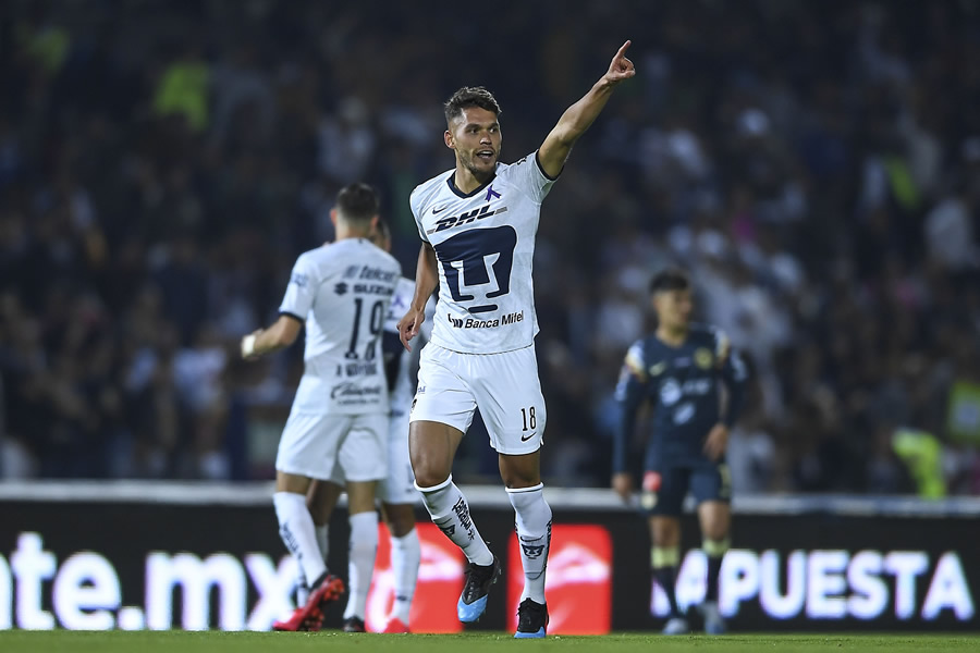 Nicolás Freire abrió el marcador para Pumas. (Foto: Imago7)