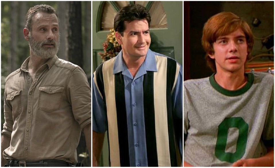 Los cambios de protagonistas le pesaron a series como Two and a half men el Show de los 70
