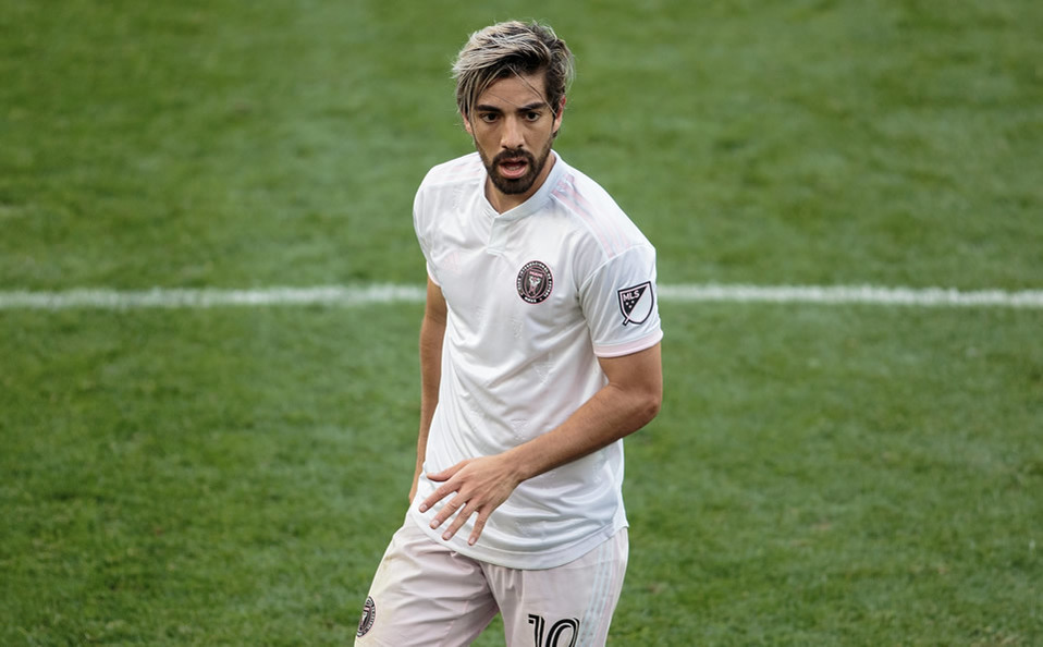 Pizarro hizo su primer gol en la MLS, pero de poco sirvió al Inter de Miami (FOTO: Twitter ESPN)