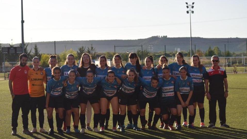 Equipo femenil del Logroñés. (Twitter Logroñés)