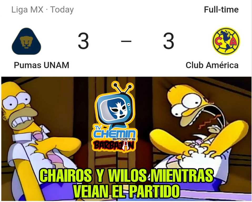 Más de uno casi se muere infartado en el Clásico Capitalino.