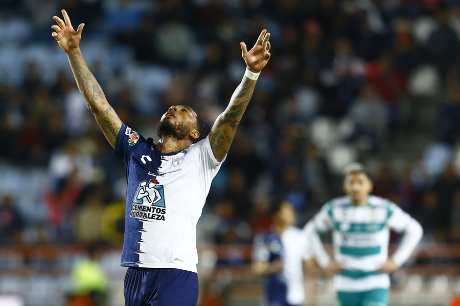 Kazim Richards le dio el triunfo a los Tuzos ante Santos. (Foto: Imago7)