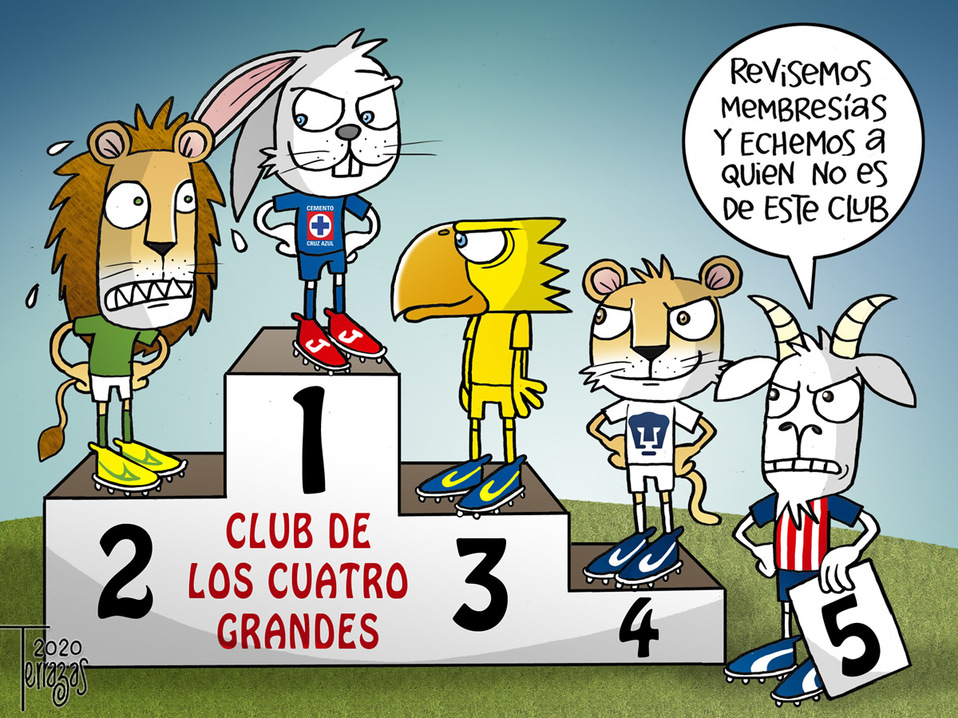 El club de los cuatro grandes