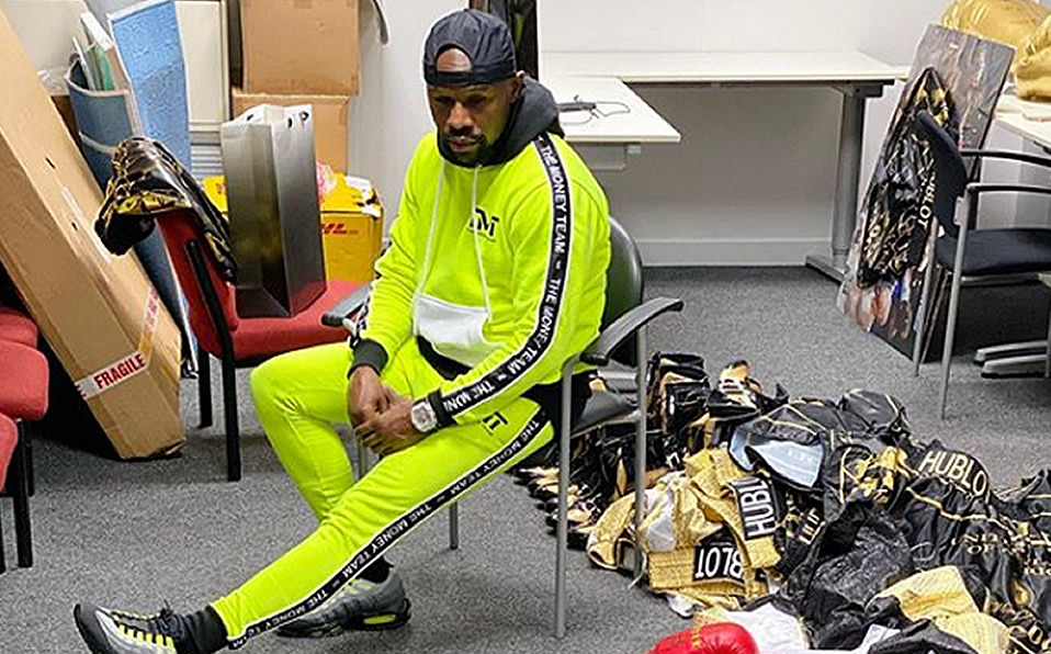 Mayweather se retiró en 2017. (floydmayweather)