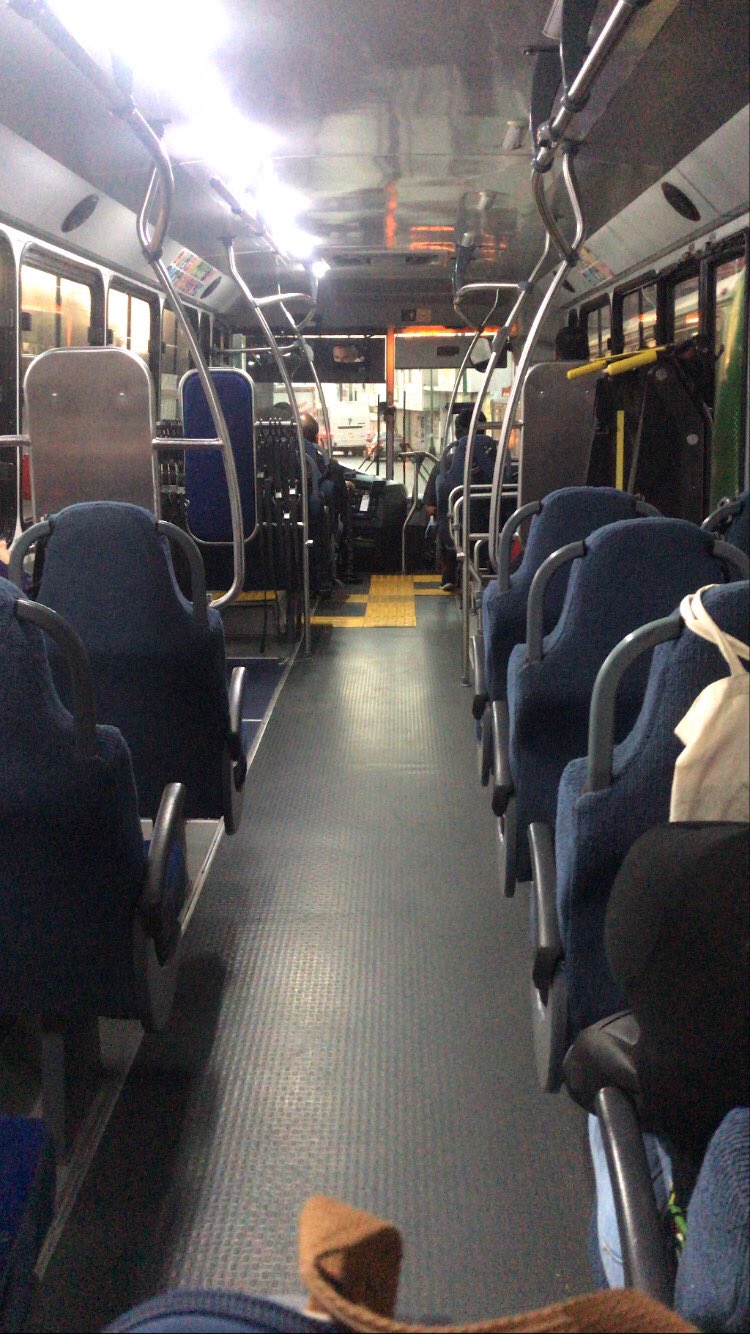 Metro, Metrobus y camiones se ven así (FOTO: Twitter)
