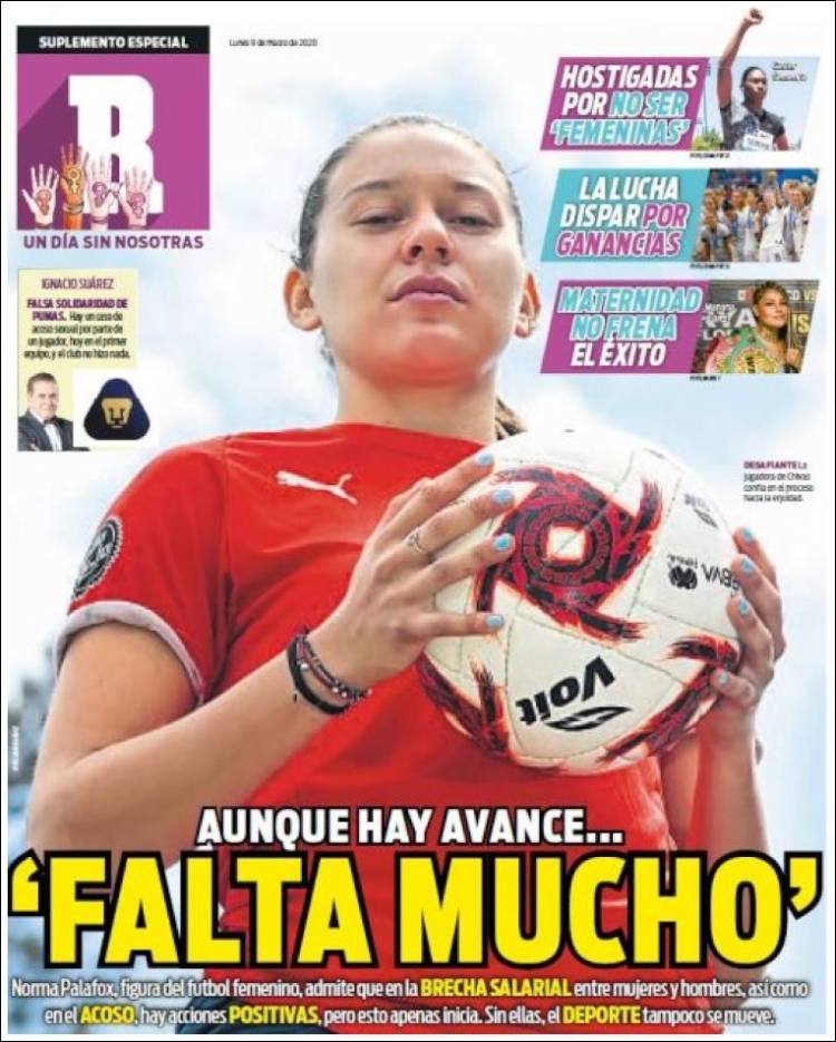 Noticias deportivas en los periódicos del mundo del 9 de marzo de 2020