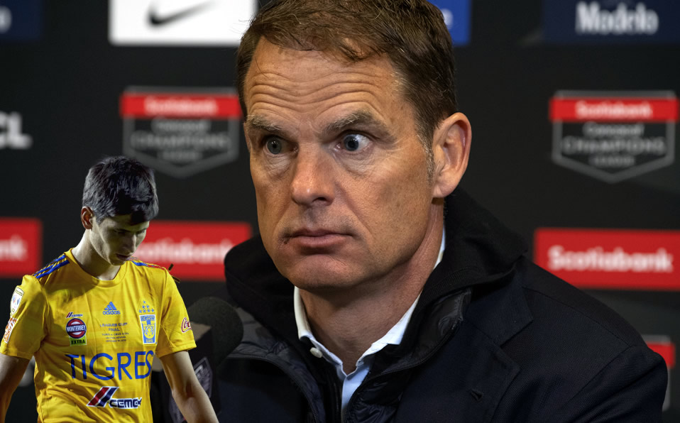 Frank de Boer afirmó que nadie en el club le ha informado del fichaje de Damm. (Mexsport)