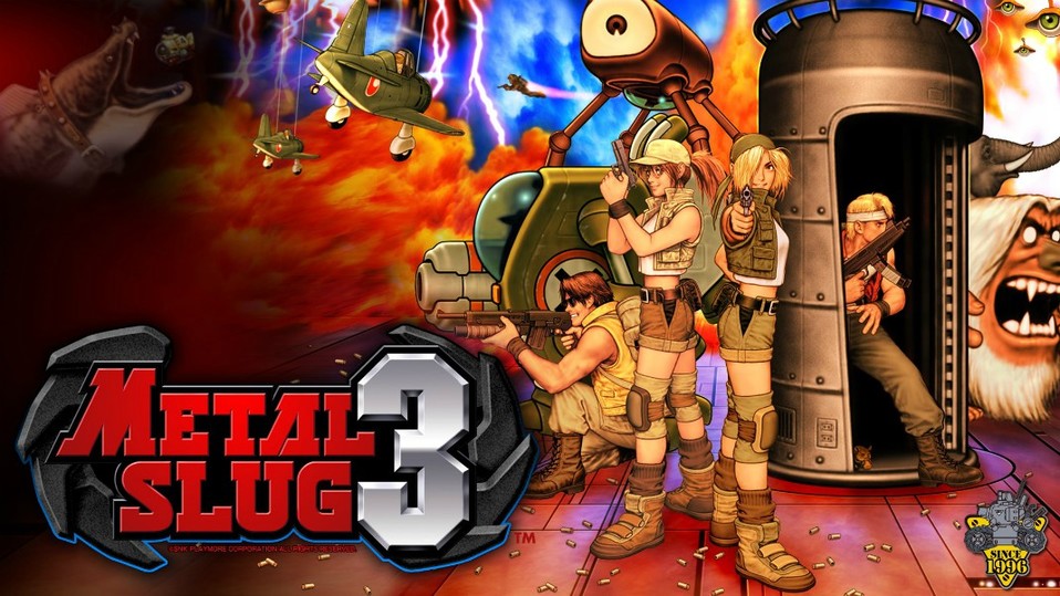 Metal Slug | $59 |  Los primos tres juegos de Metal Slug tienen un costo de 59 pesos