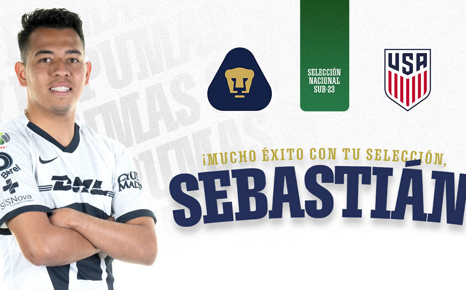 Sebastián ve como competencia sana el ser rival de dos de sus compañeros en el Preolímpico. (Pumas)
