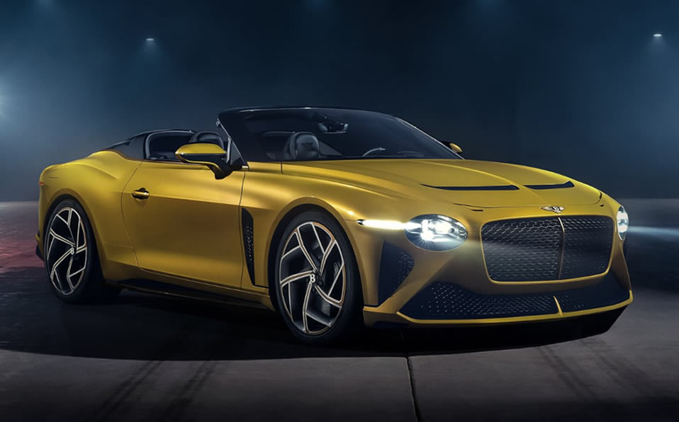 Bentley Mulliner Bacalar, el auto de lujo que homenajea con su nombre a la laguna de Quintana Roo. Foto: @BentleyMotors