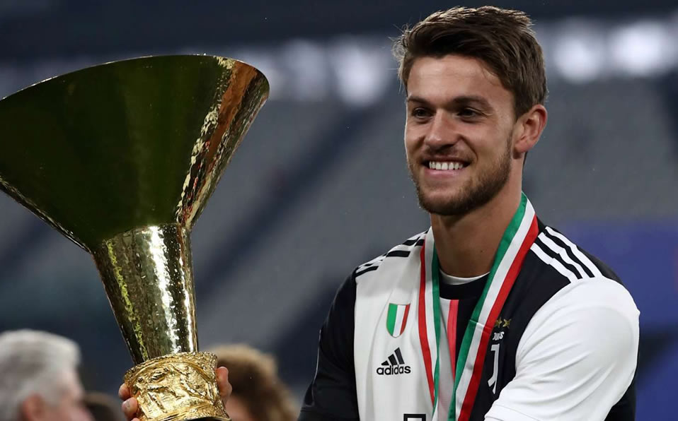 Daniele Rugani, de la Juve, dio positivo por coronavirus. Foto: AFP