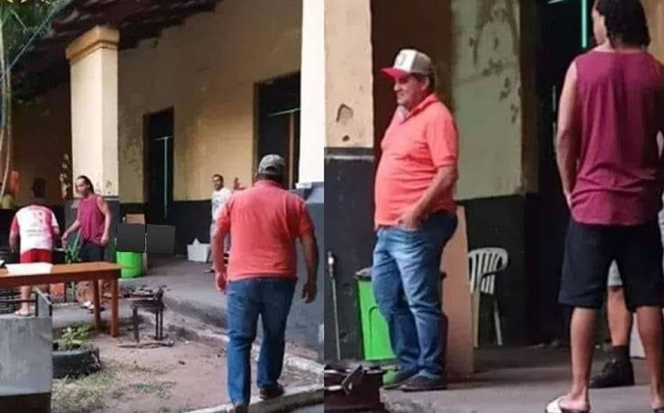 Dino no la está pasando nada bien, pero sus amigos lo visitan y no lo dejan solo. (@HernanRSotelo)