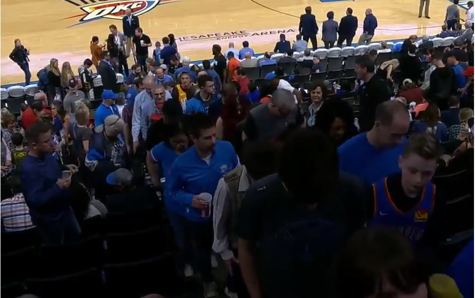 Evacuan juego de NBA por Rudy Gobert, posible portador de Coronavirus (FOTO: NBA)