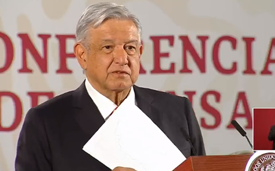 La conferencia mañanera del presidente Andrés Manuel López Obrador fue dedicada al coronavirus. (AMLO)