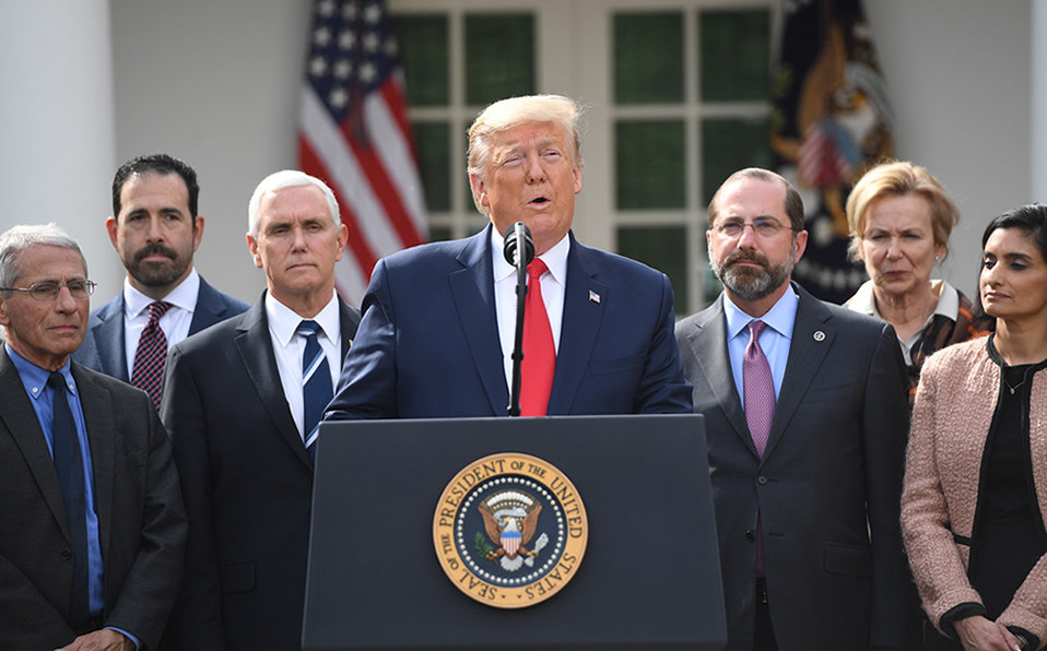 Donald Trump declara emergencia nacional en Estados Unidos (AFP)