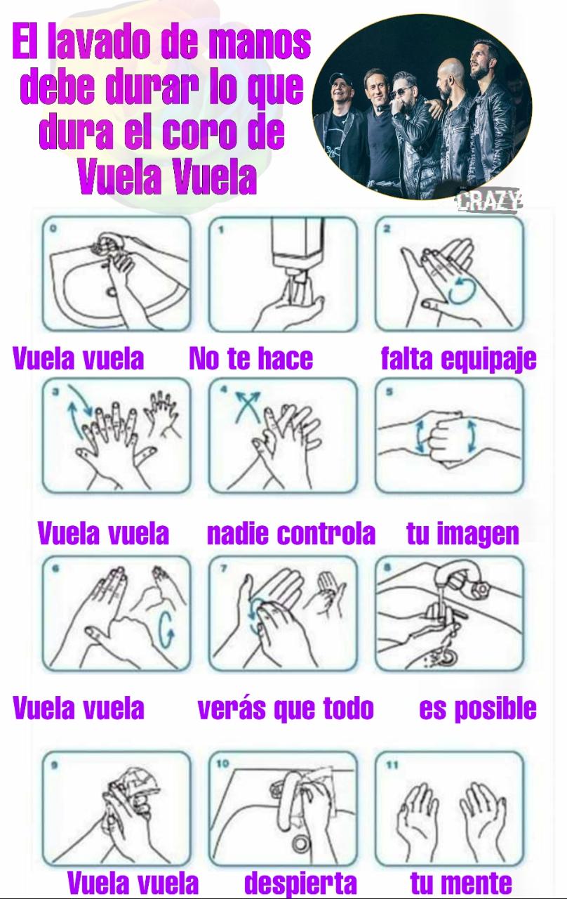 El coro de "Vuela, Vuela" de Magneto.