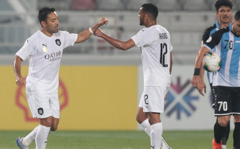 Marco Fabián anotó el 2-2 del tiempo regular. (@AlsaddSC)