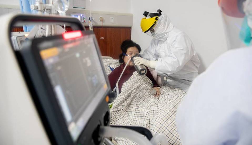 Paciente tratado por coronavirus.