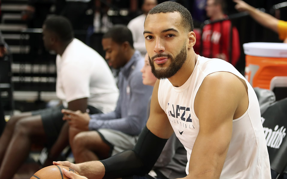 Gobert dio positivo por coronavirus el miércoles pasado.