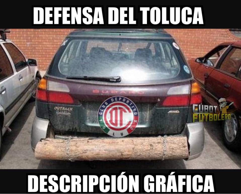 Y el Toluca se va a ir al infierno por malo.