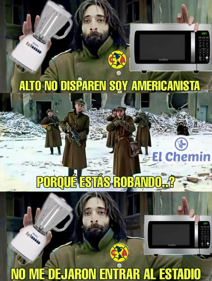 Si estos son los últimos memes por culpa del coronavirus, América se va como el humillado.