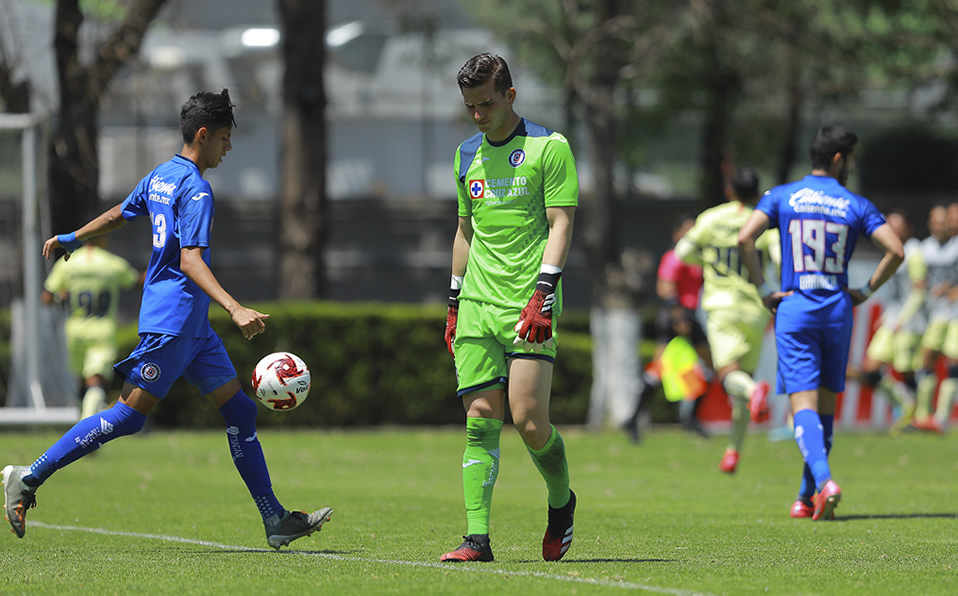 Sebastián Jurado y Cruz Azul son goleados en la Sub-20 por el América (Imago7)