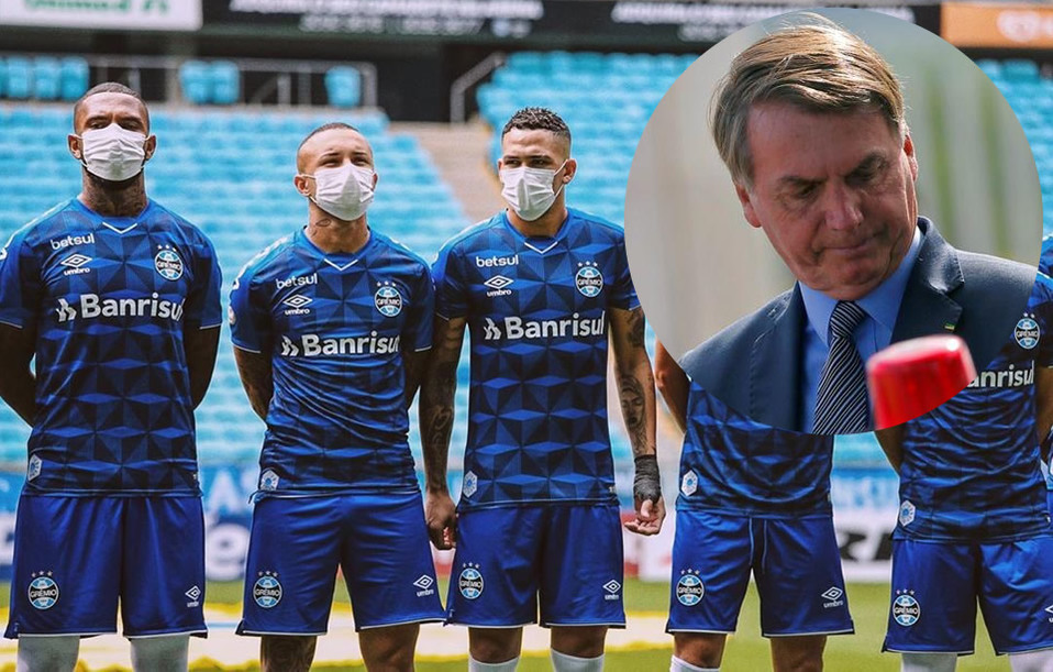 Coronavirus suspende todo el futbol en Brasil; Jair Bolsonaro protesta (FOTO: Twitter)