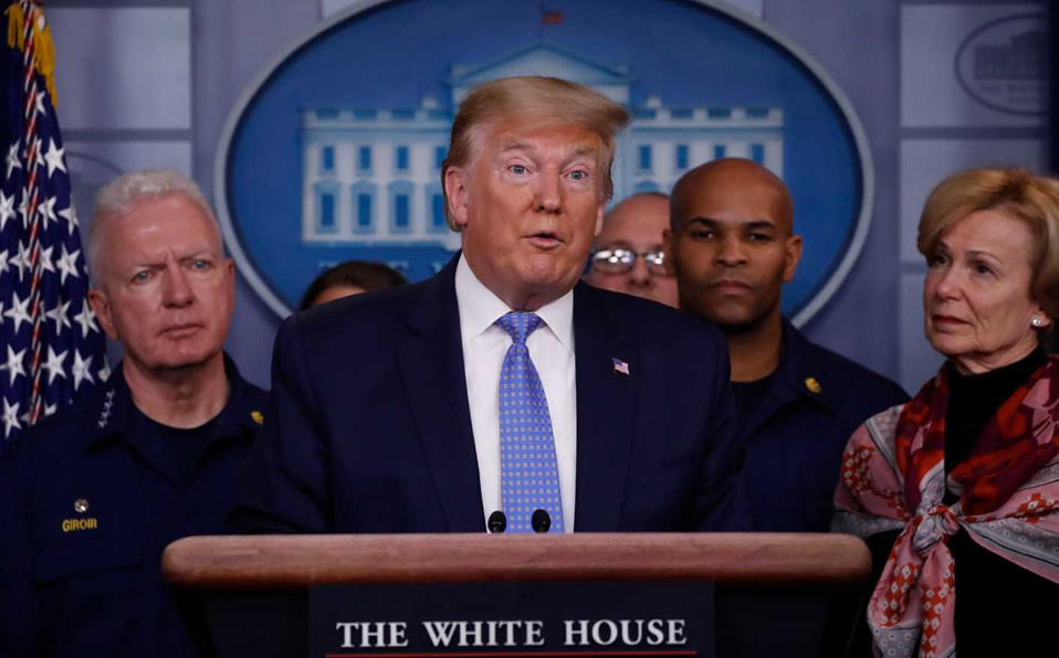 Donald Trump aceptó que la economía de EE.UU. podría entrar en recesión. (AP)
