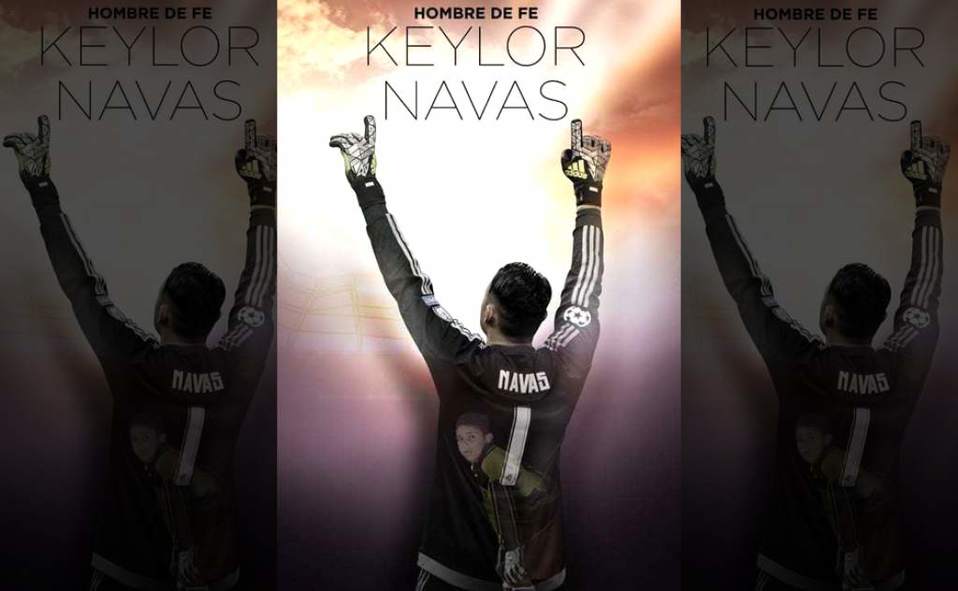'Hombre de fe', inspirada en la vida de Keylor Navas, es una de las cintas deportivas que están en Netflix.