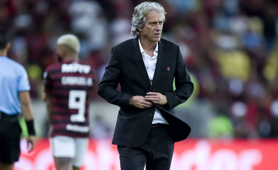 Jorge Jesús, DT de Flamengo, ha dado positivo por Covid-19 (FOTO: Twitter)