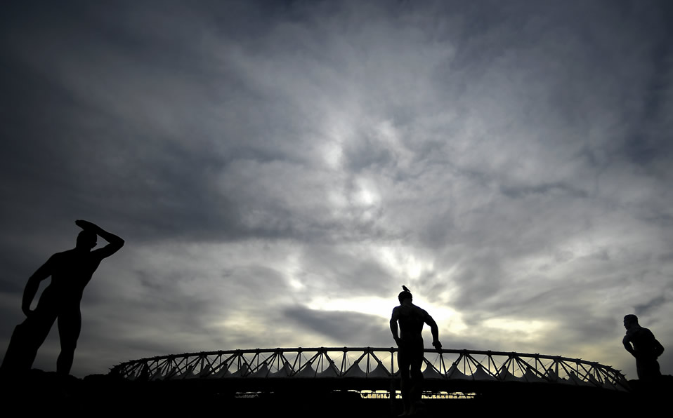 Estadio Olímpico de Roma, sede del primer duelo de la Euro. (AFP)