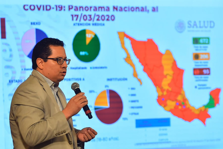 José Luis Alomía Zegarra aseguró que México sigue en el escenario uno. (@canalcatorcemx)