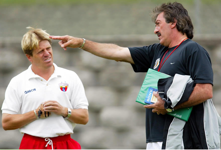 En su época como auxiliar técnico del Atlante en 2001 recibió varios consejos de La Volpe. FOTO: Mexsport.