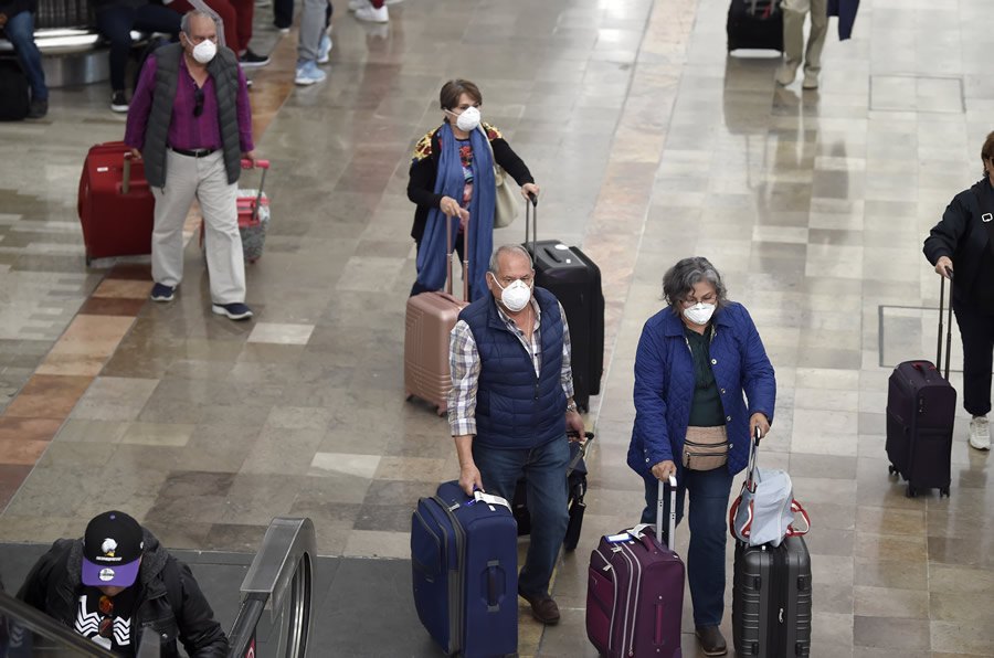 Hasta el momento hay más 100 infectados por Coronavirus en México. (Foto: AFP)