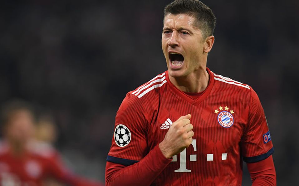 Lewa es el actual goleador de la Champions League. (AFP)