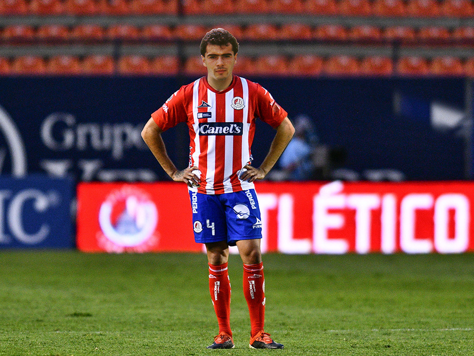 Memo Vázquez con Atlético San Luis.