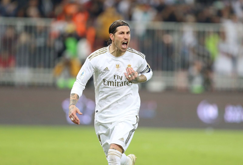 Sergio Ramos. Capitán del Real Madrid y fue el primer jugador español fichado por Florentino Pérez.
