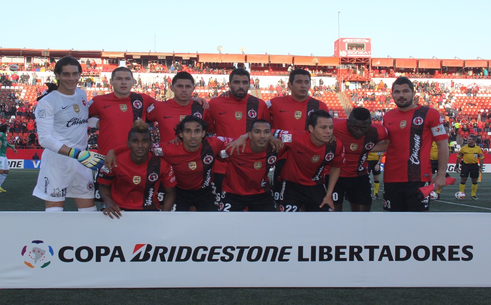 Tijuana se metió a Cuartos de Final en 2013 en su única participación en Copa Libertadores. (Mexsport)