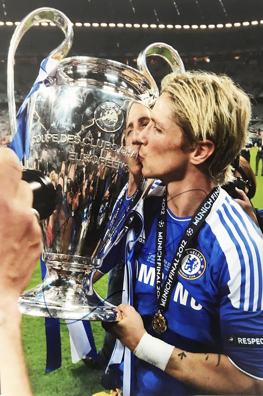 Campeón de la Champions. Con los Blues, Fernando alzó la Champions League en 2012 derrotando al Bayern München.