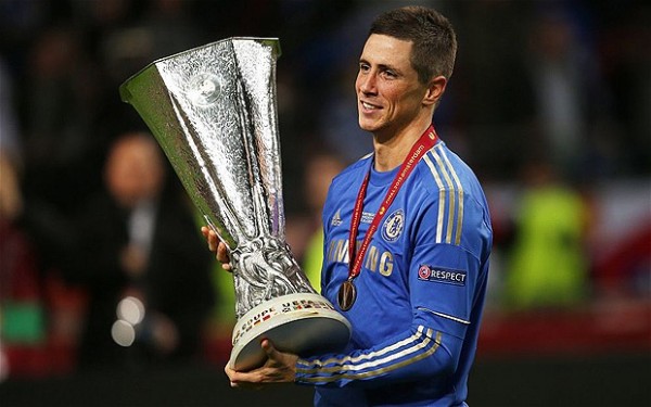 Campeón de la Europa League con Chelsea. Torres de nuevo levantó un título continental con el Chelsea, derrotando en la final al Arsenal en 2013.