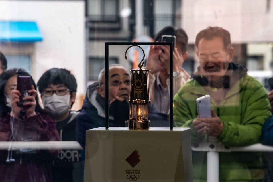 La antorcha olímpica estuvo en Sendai. (Foto: AFP)