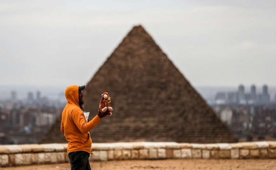 Las Pirámides de Egipto son uno de los monumentos más famosos (Foto: AFP)