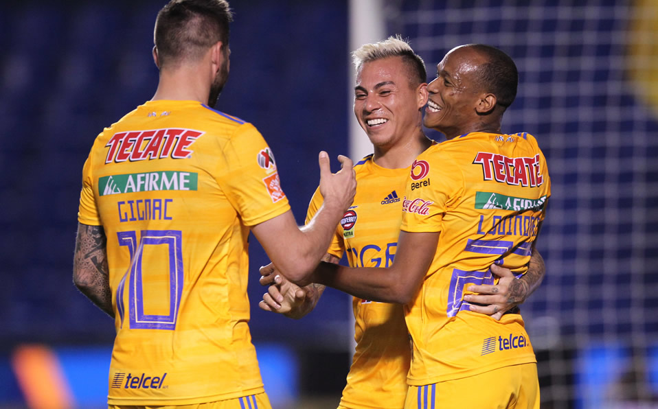 Gignac, Vargas y Quiñones. (Foto: Imago7)