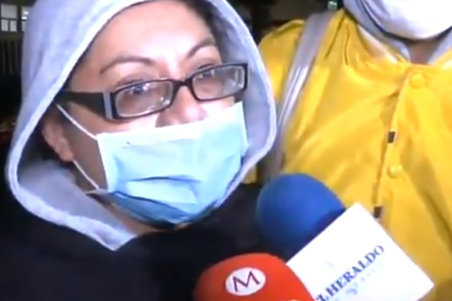 La mujer de nombre Adriana fue sometida a na prueba en su casa. (Foto: Milenio)