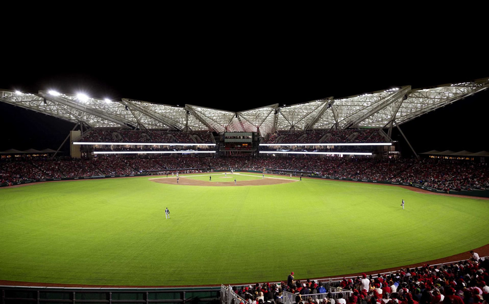 El inmueble albergó 56 juegos de LMB en 2019. (Foto: Enrique Gutiérrez)