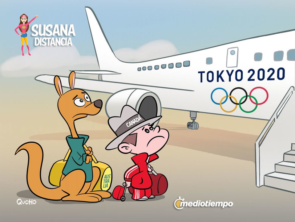 Pasajeros con destino a Tokio 2020