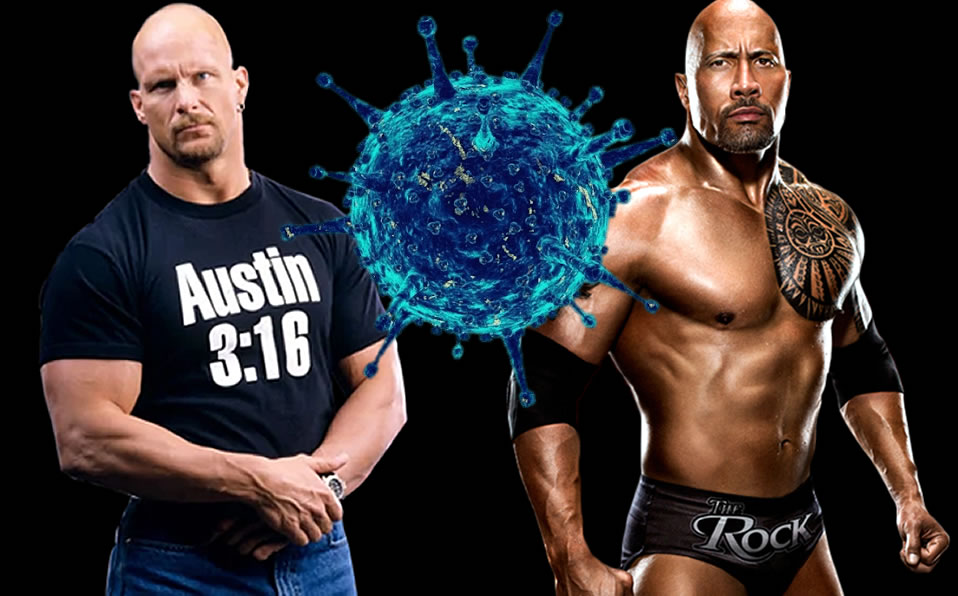 Un video de estas leyendas en los años 90 fue usado como medio de conciencia contra el coronavirus. (WWE)