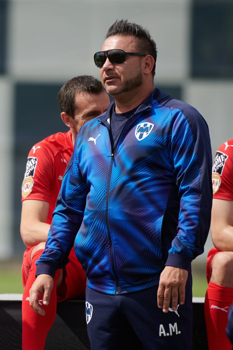 Ya más reciente con Rayados (FOTOS: Mexsport y Twitter)